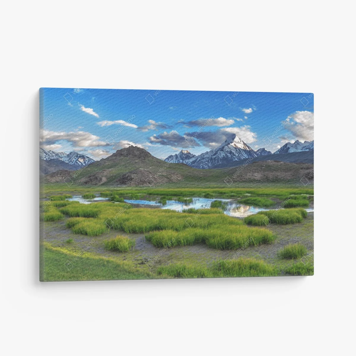 Cuadro en lienzo serenidad lacustre en los Himalayas – Pixers® Cuadro en lienzo serenidad lacustre en los Himalayas – Pixers®