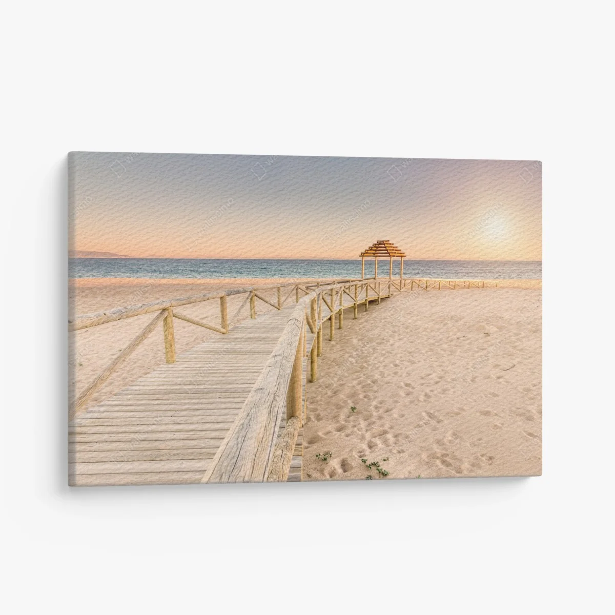 Cuadro en lienzo sendero de madera hacia el mar en Trafalgar, Cádiz – Pixers® Cuadro en lienzo sendero de madera hacia el mar en Trafalgar, Cádiz – Pixers®