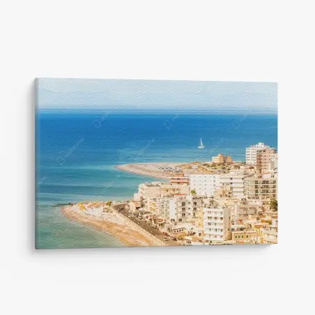 Cuadro en lienzo vistas costeras de verano – Pixers®