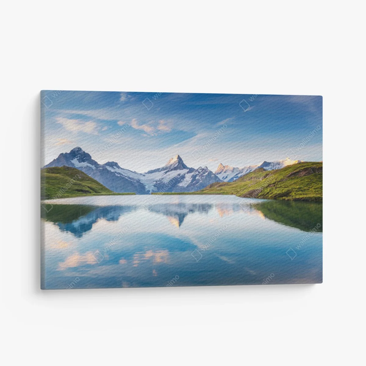 Cuadro en lienzo amanecer sereno en Bachalpsee, Alpes Suizos – Pixers® Cuadro en lienzo amanecer sereno en Bachalpsee, Alpes Suizos – Pixers®