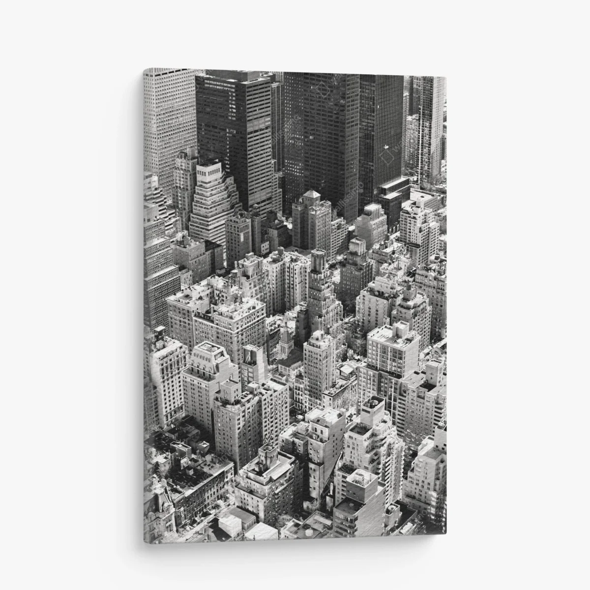 Cuadro en lienzo vista aérea en blanco y negro de Manhattan, Nueva York – Pixers® Cuadro en lienzo vista aérea en blanco y negro de Manhattan, Nueva York – Pixers®