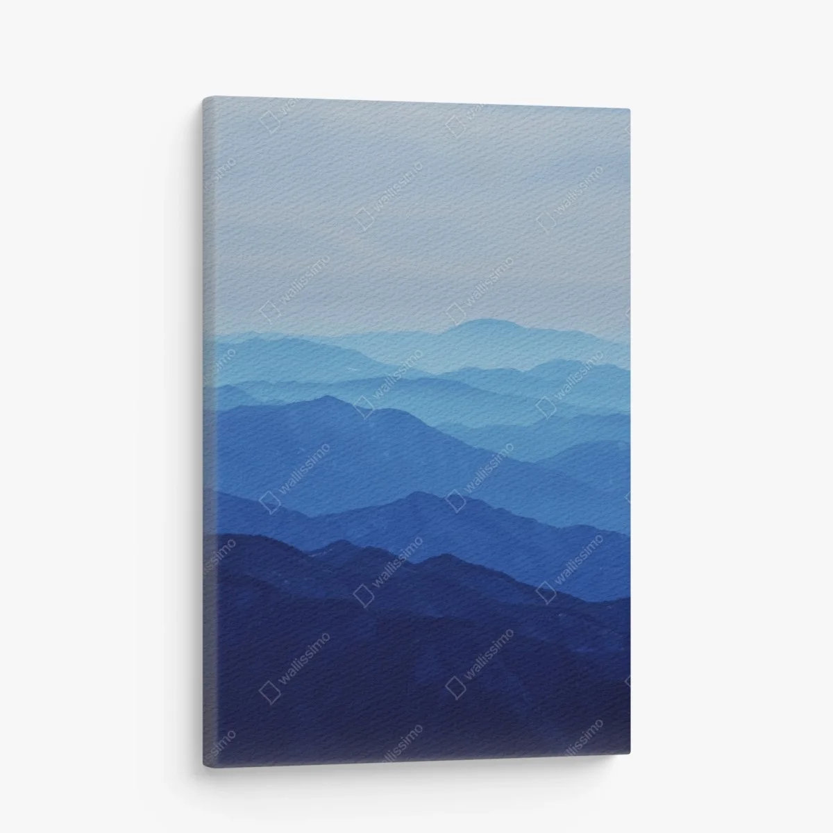 Cuadro en lienzo cordillera en capas azules – Pixers® Cuadro en lienzo cordillera en capas azules – Pixers®