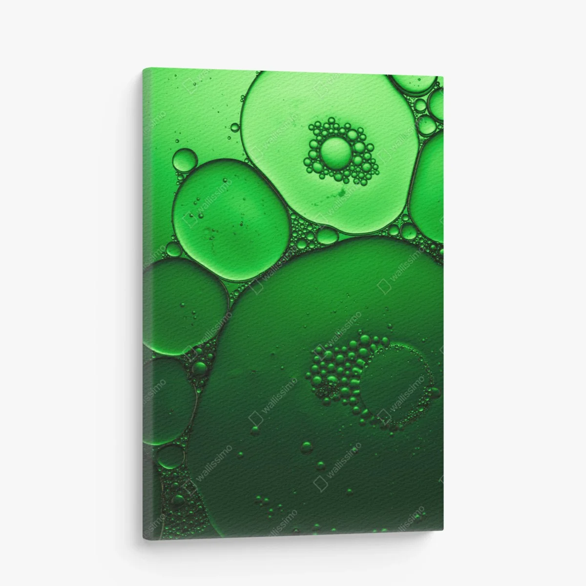 Cuadro en lienzo composición de burbujas verdes abstractas – Pixers® Cuadro en lienzo composición de burbujas verdes abstractas – Pixers®