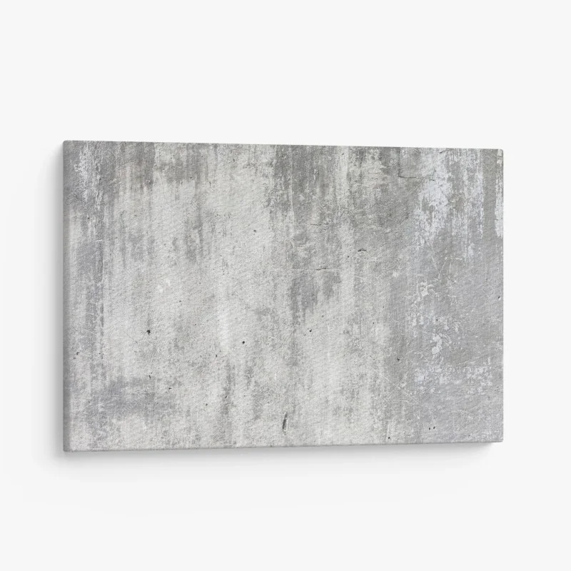 Cuadro en lienzo textura industrial de hormigón envejecido