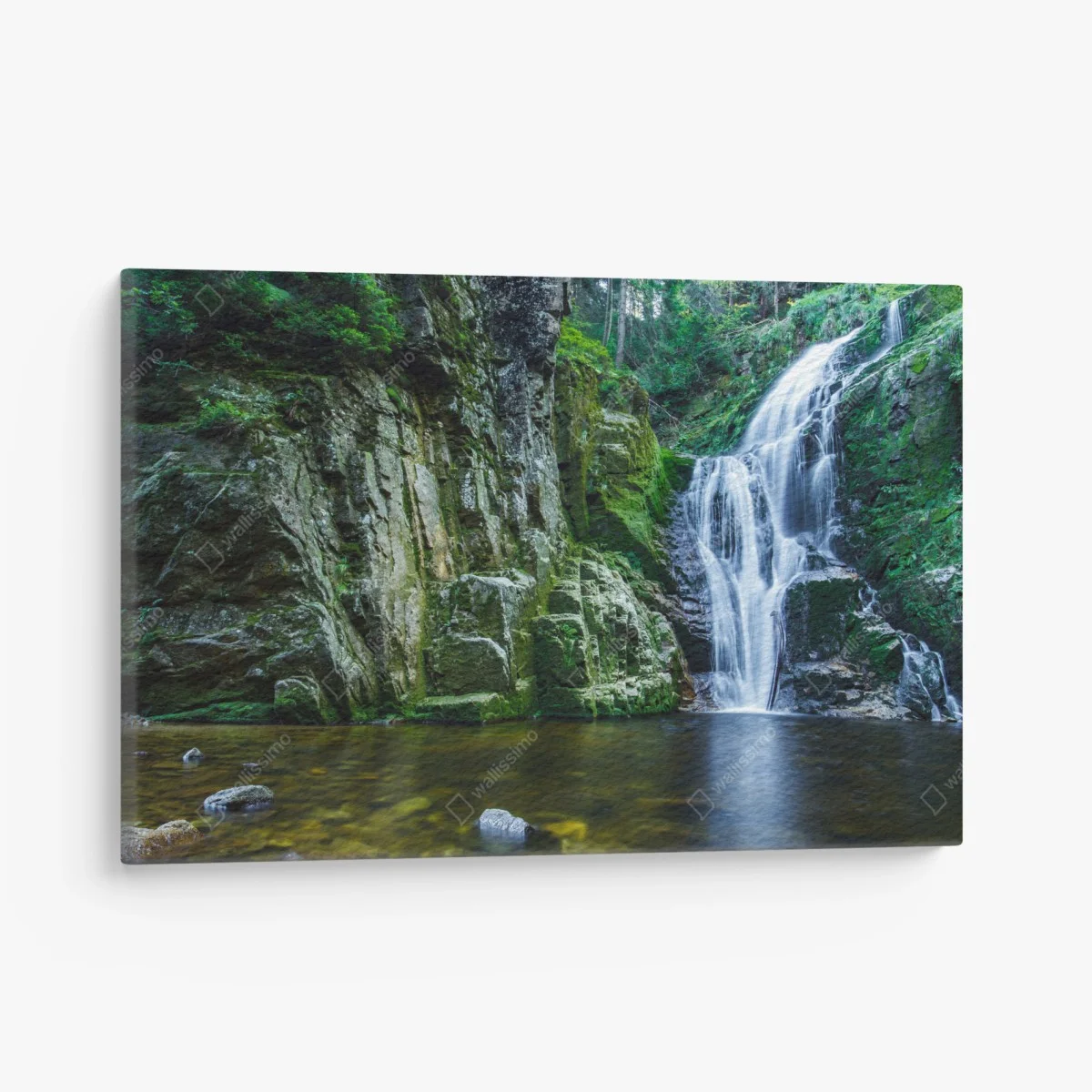 Cuadro en lienzo impresionante cascada de Kamienczyk en Karkonosze – Pixers® Cuadro en lienzo impresionante cascada de Kamienczyk en Karkonosze – Pixers®