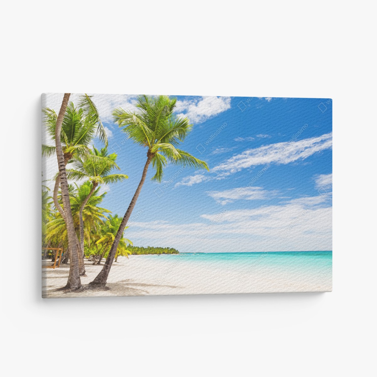 Cuadro en lienzo paraíso tropical en Punta Cana – Pixers®