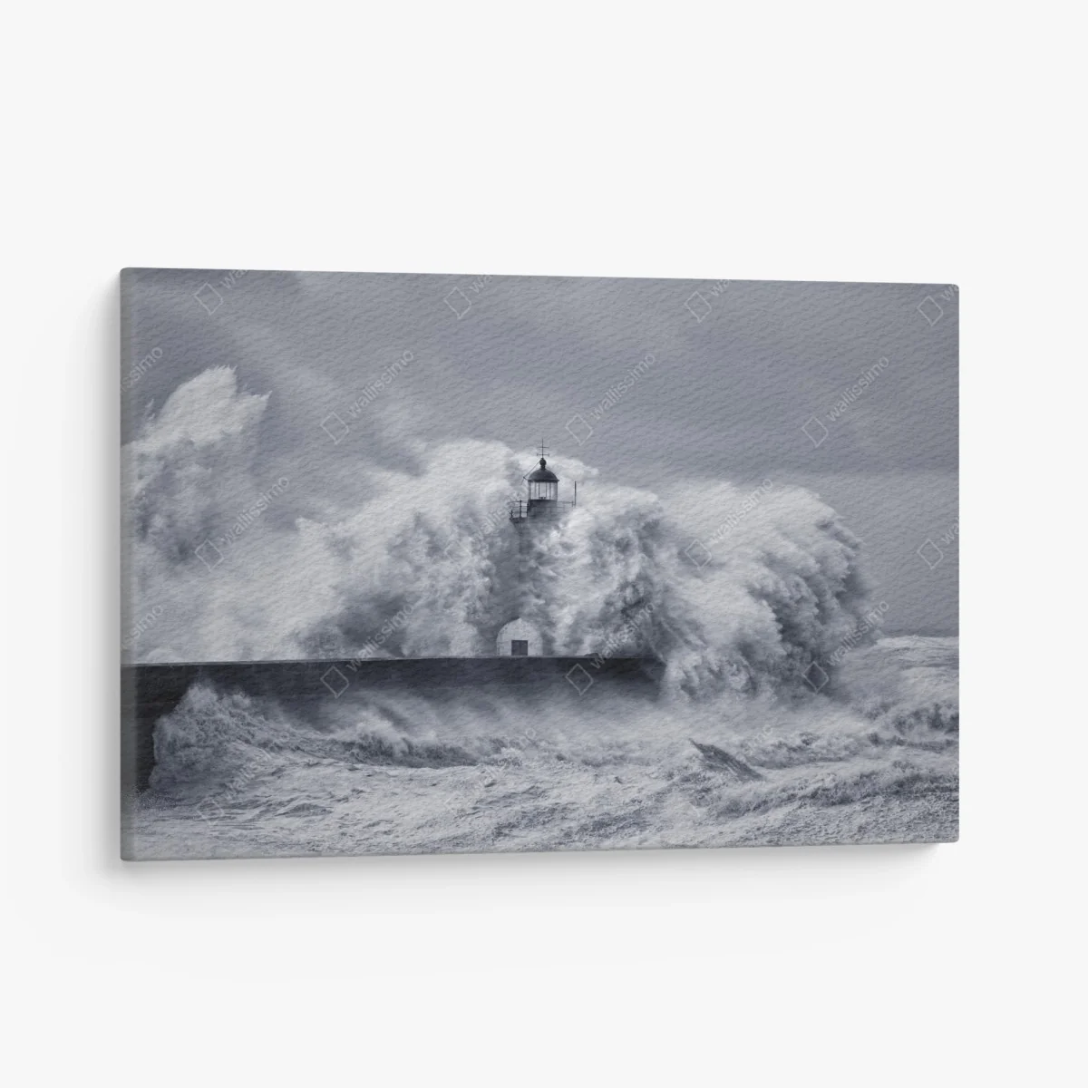 Cuadro en lienzo faro en la boca del Duero rodeado de olas – Pixers® Cuadro en lienzo faro en la boca del Duero rodeado de olas – Pixers®