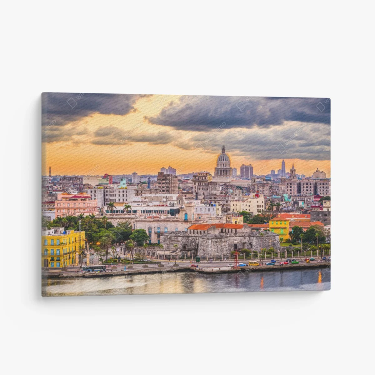 Cuadro en lienzo amanecer sobre el centro de La Habana – Pixers® Cuadro en lienzo amanecer sobre el centro de La Habana – Pixers®