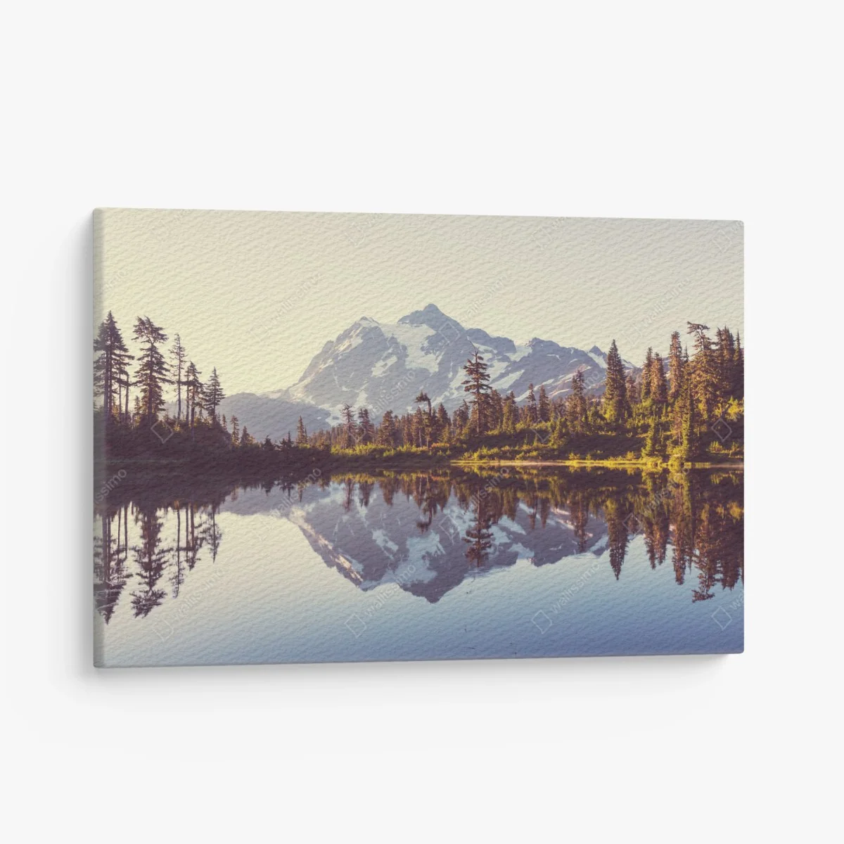 Cuadro en lienzo reflejo sereno del monte Shuksan en Washington – Pixers® Cuadro en lienzo reflejo sereno del monte Shuksan en Washington – Pixers®