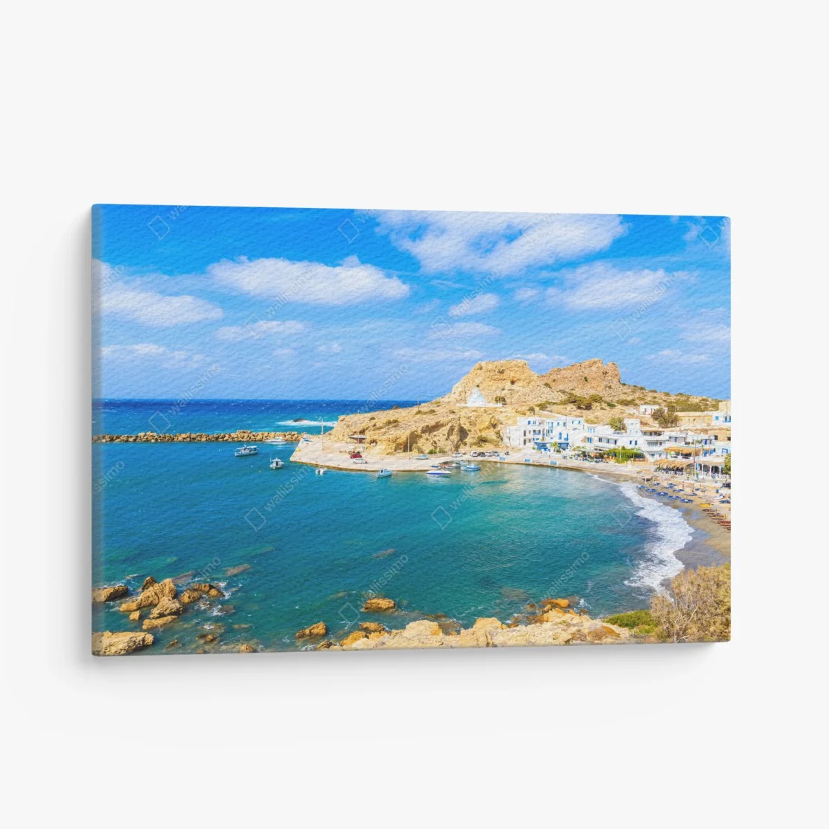 Cuadro en lienzo vista costera de Finiki en Karpathos – Pixers® Cuadro en lienzo vista costera de Finiki en Karpathos – Pixers®