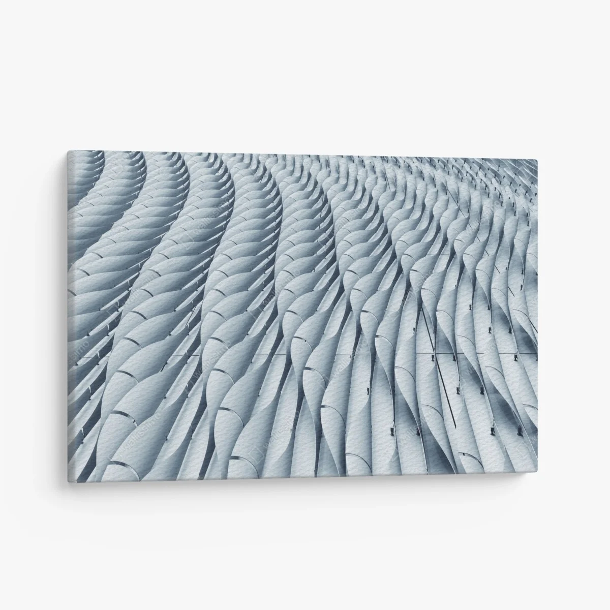 Cuadro en lienzo fachada ondulada minimalista de formas geométricas – Pixers® Cuadro en lienzo fachada ondulada minimalista de formas geométricas – Pixers®