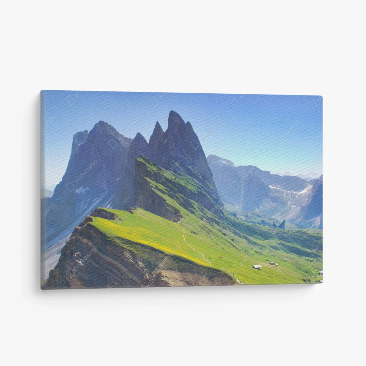 Cuadro en lienzo vistas majestuosas de Seceda, Dolomitas – Pixers® Cuadro en lienzo vistas majestuosas de Seceda, Dolomitas – Pixers®