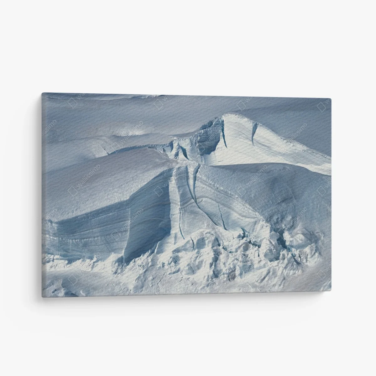 Cuadro en lienzo paisaje glacial abstracto en tonos azules y blancos – Pixers® Cuadro en lienzo paisaje glacial abstracto en tonos azules y blancos – Pixers®