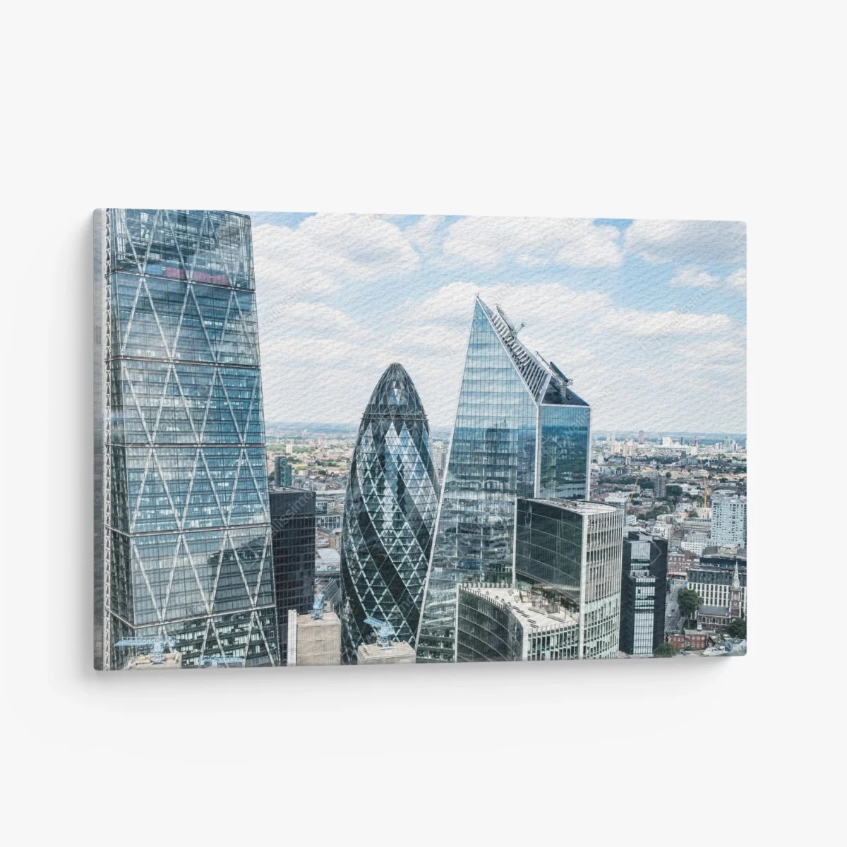 Cuadro en lienzo skyline moderno de Londres – Pixers® Cuadro en lienzo skyline moderno de Londres – Pixers®
