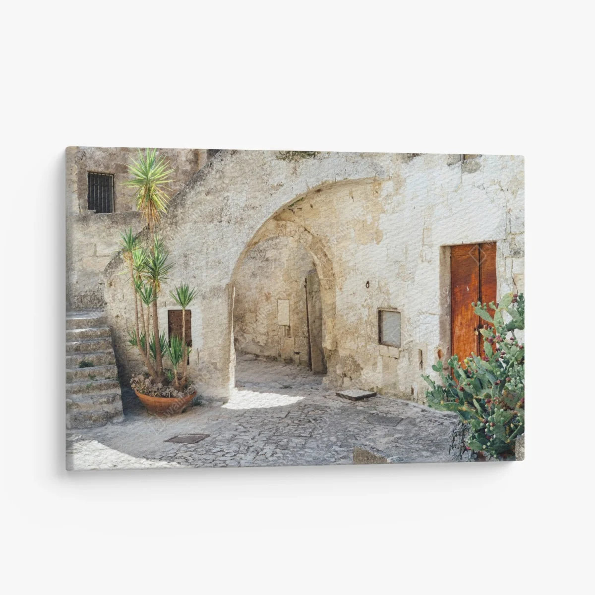 Cuadro en lienzo patio antiguo con arco y cactus – Pixers® Cuadro en lienzo patio antiguo con arco y cactus – Pixers®