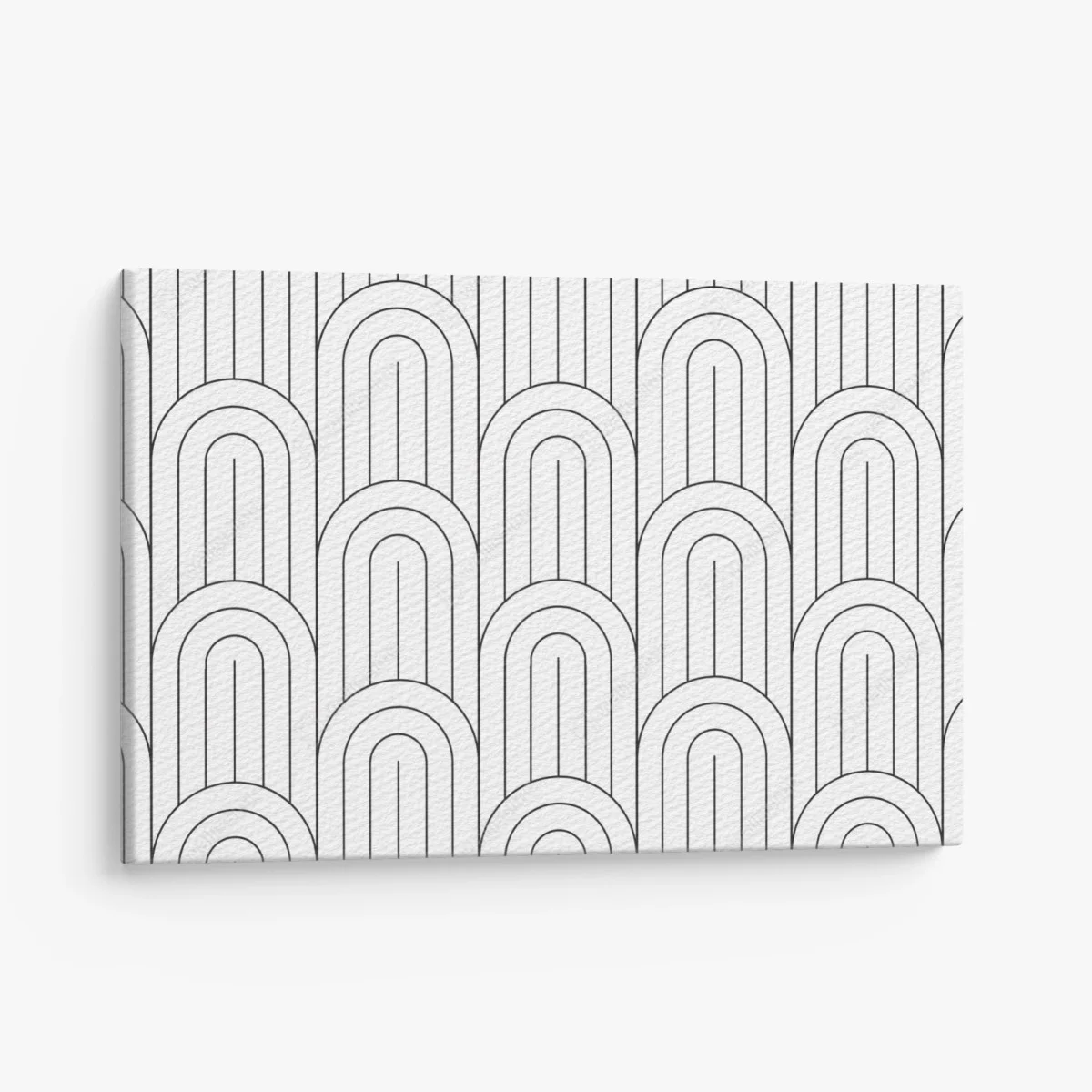 Cuadro en lienzo patrón de arcos geométricos minimalista – Pixers® Cuadro en lienzo patrón de arcos geométricos minimalista – Pixers®