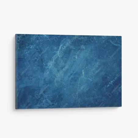 Cuadro en lienzo textura de mármol azul profundo para pared – Pixers®