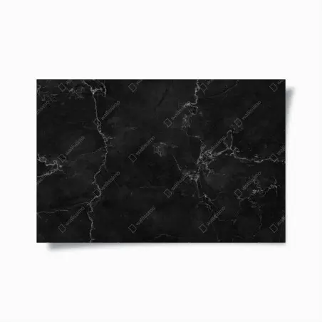 Póster fondo de mármol negro con vetas blancas – Pixers®