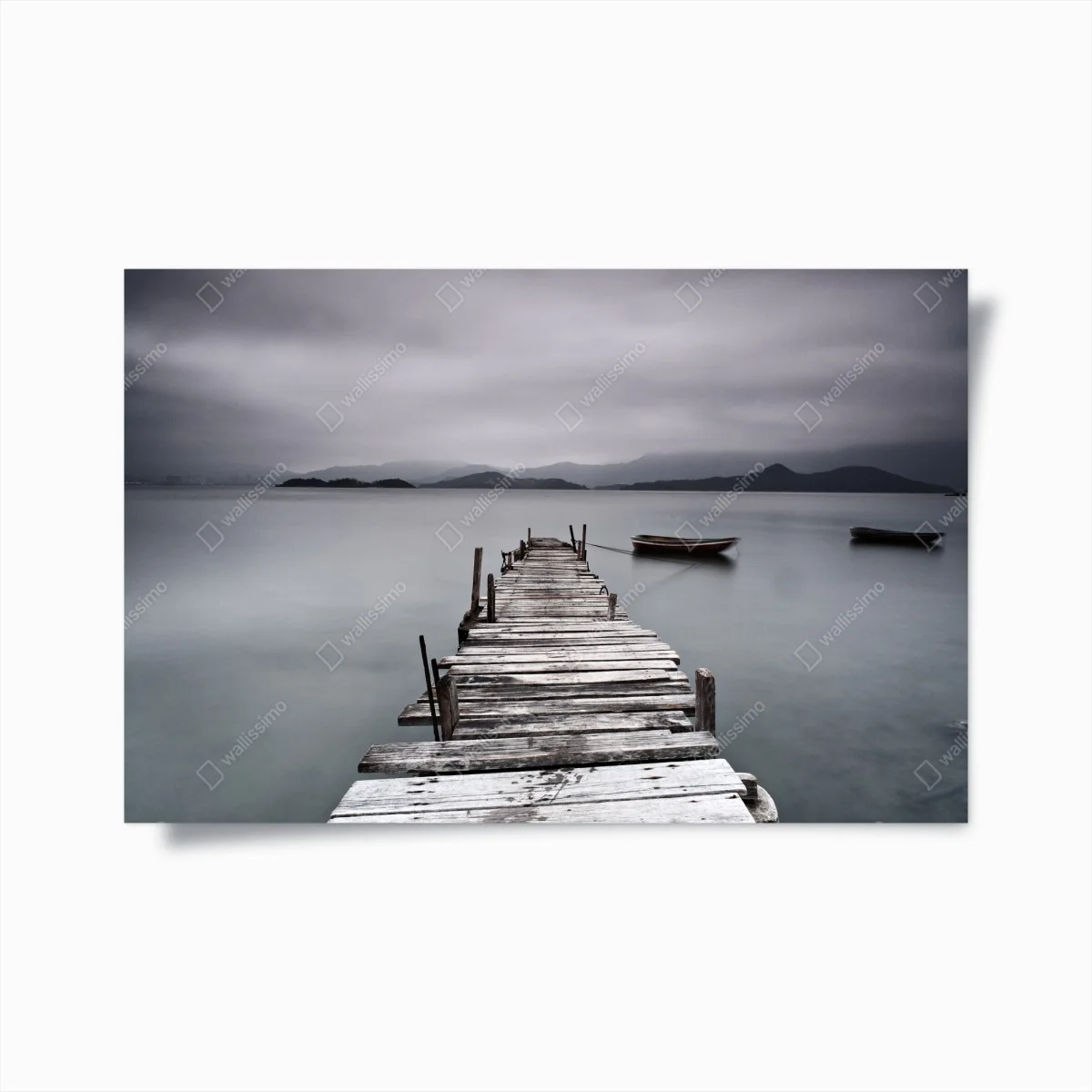 Póster muelle hacia el horizonte brumoso – Pixers® Póster muelle hacia el horizonte brumoso – Pixers®
