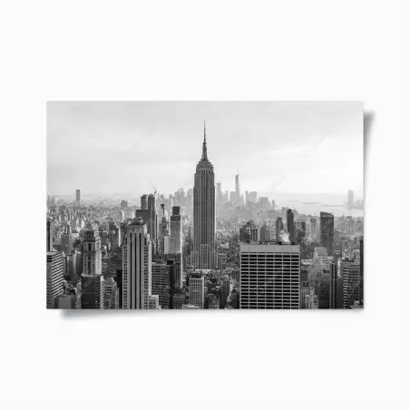 Póster panorama urbano clásico de Nueva York – Pixers®