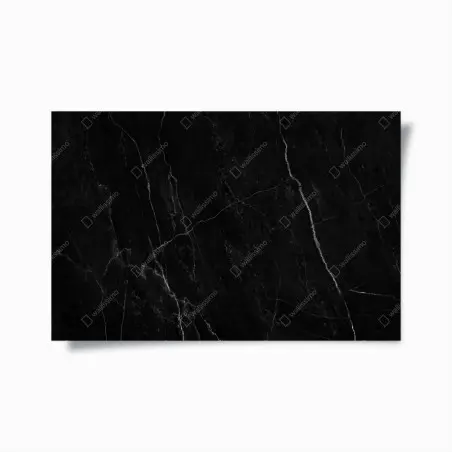 Póster mármol negro con vetas blancas y textura natural – Pixers®