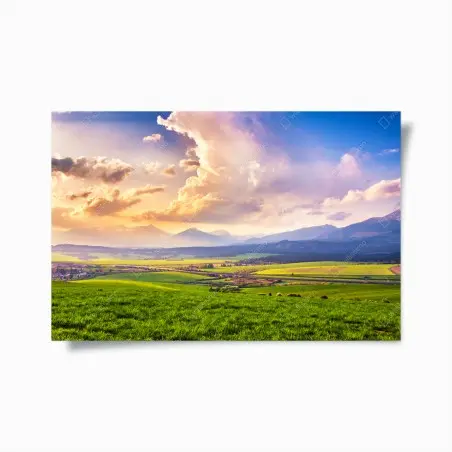 Póster amanecer en los Tatras de Eslovaquia – Pixers®
