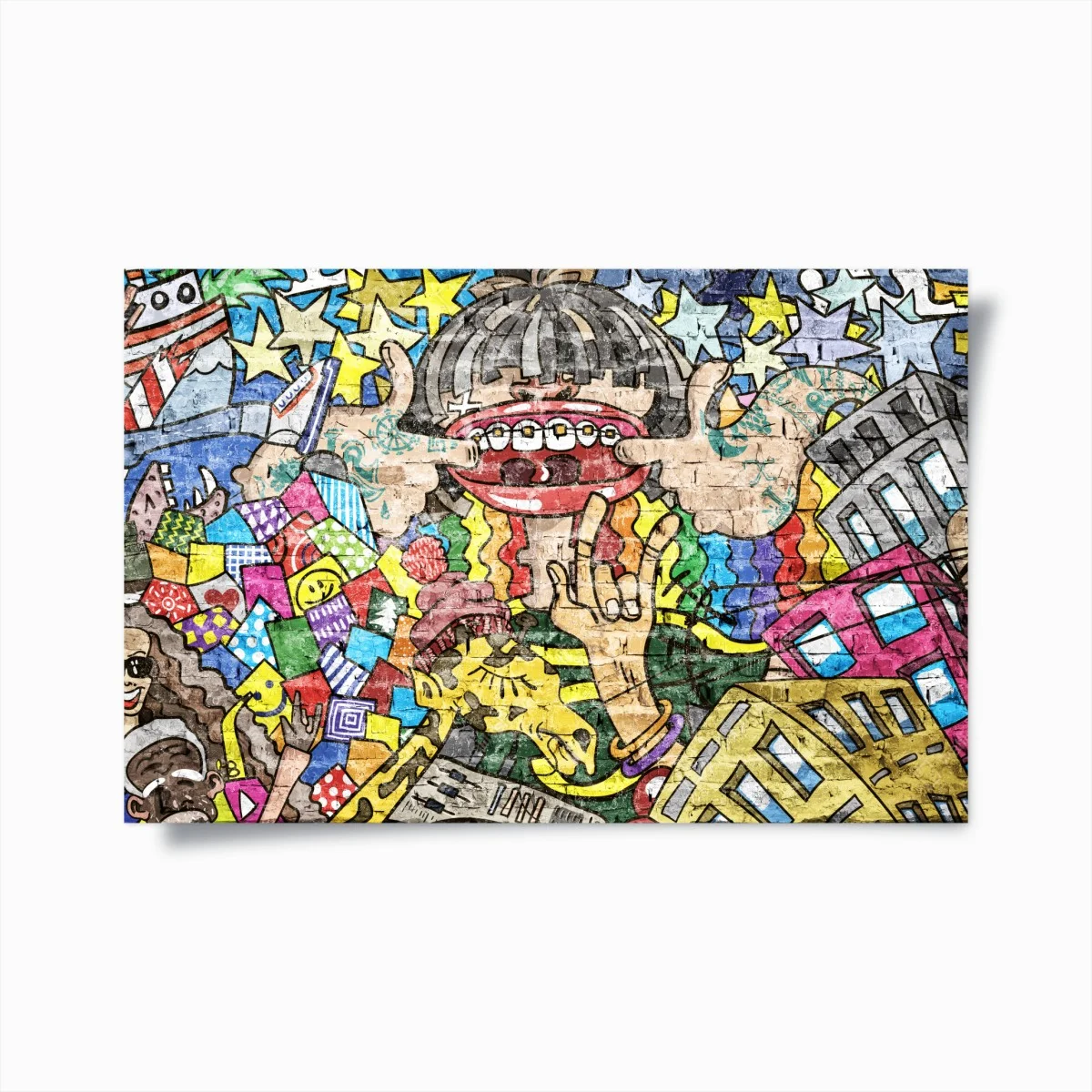 Póster mural pop urbano colorido con personajes – Pixers® Póster mural pop urbano colorido con personajes – Pixers®