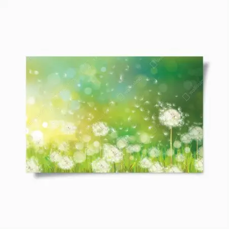Póster sueño de primavera con dientes de león – Pixers®