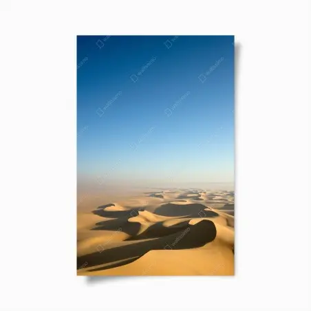 Póster dunas infinitas bajo cielo azul – Pixers®