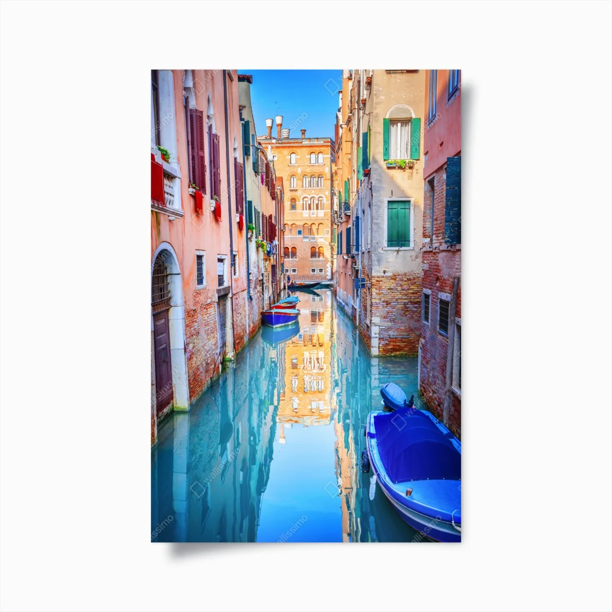Póster canal de Venecia con reflejos coloridos – Pixers® Póster canal de Venecia con reflejos coloridos – Pixers®