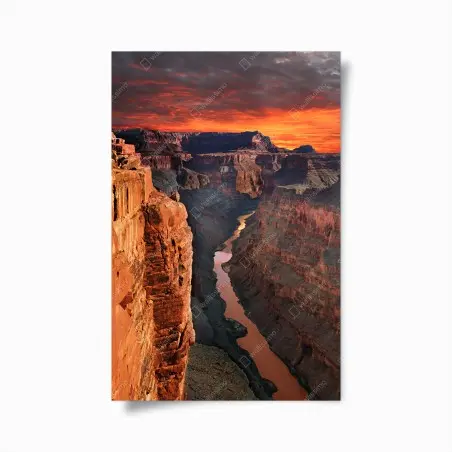 Póster amanecer sobre el Gran Cañón – Pixers®