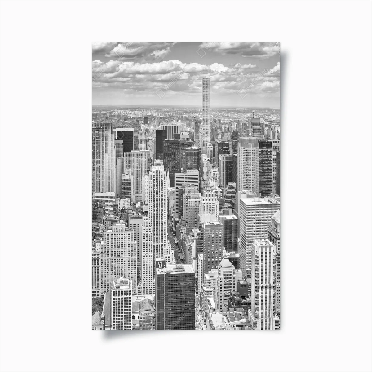 Póster panorama en blanco y negro de Nueva York – Pixers® Póster panorama en blanco y negro de Nueva York – Pixers®