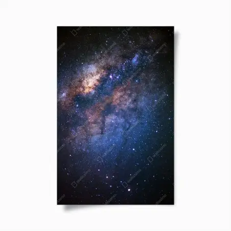 Póster misterio estelar: centro de la Vía Láctea – Pixers®
