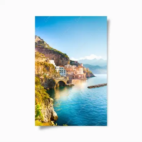 Póster amanecer en la costa mediterránea – Pixers®