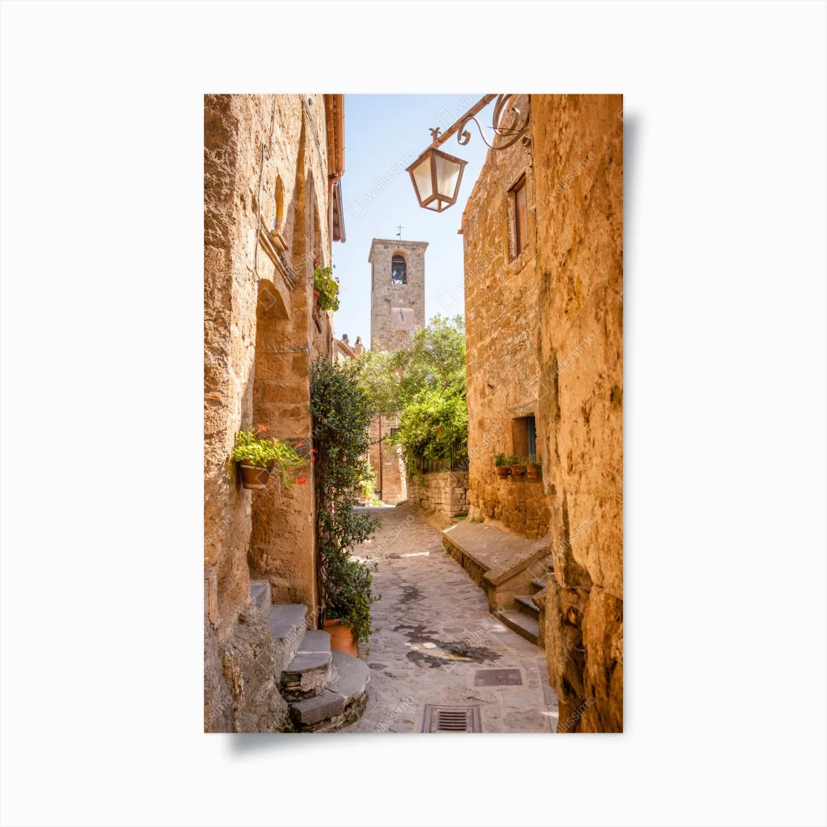 Póster Civita di Bagnoregio, calle medieval bañada en luz dorada – Pixers® Póster Civita di Bagnoregio, calle medieval bañada en luz dorada – Pixers®
