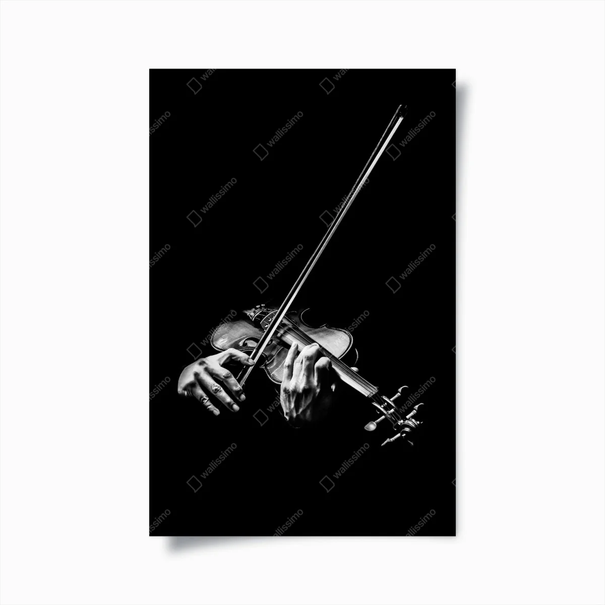 Póster intensidad del violín en blanco y negro – Pixers® Póster intensidad del violín en blanco y negro – Pixers®