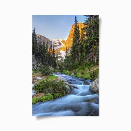 Póster amanecer en Fern Creek, Parque Nacional Rocky Mountain – Pixers®