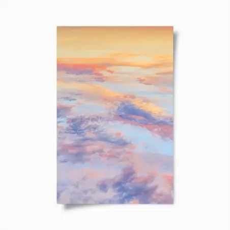 Póster cielo pastel sereno – Pixers®