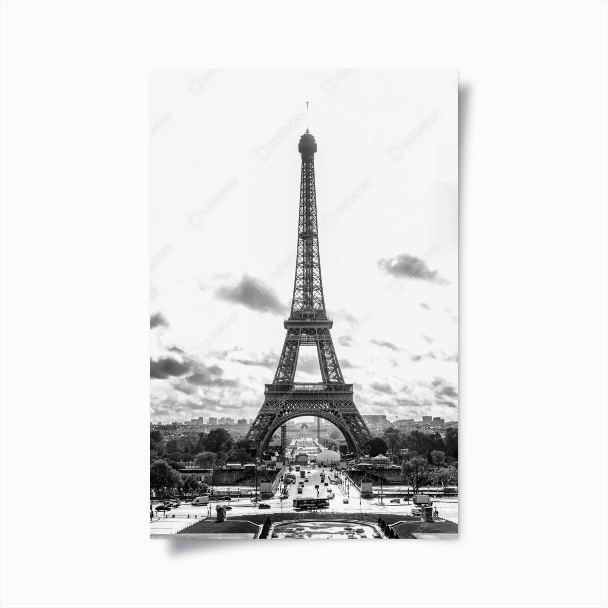 Póster Torre Eiffel en blanco y negro – Pixers® Póster Torre Eiffel en blanco y negro – Pixers®