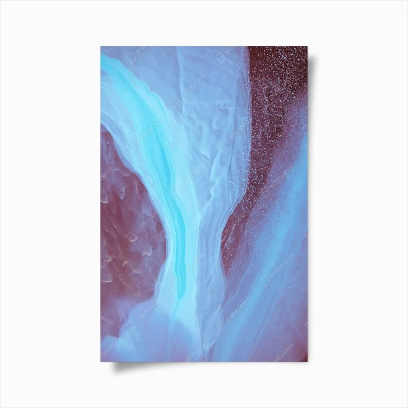 Póster bruma ártica en tinta alcohólica