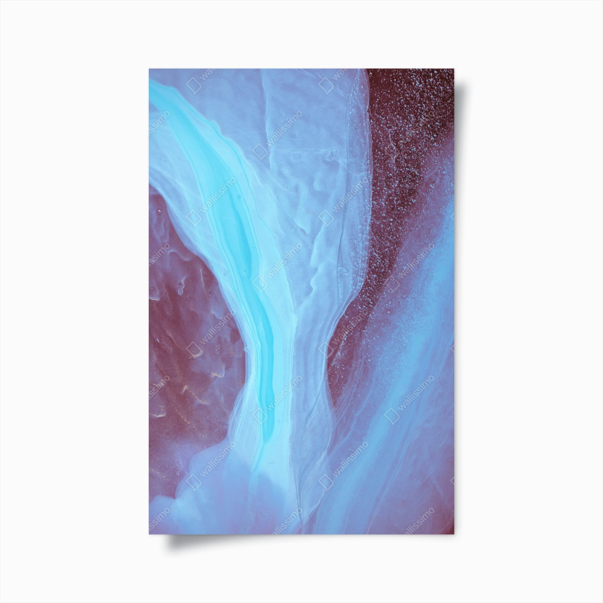 Póster bruma ártica en tinta alcohólica – Pixers®