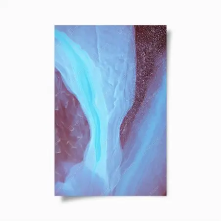 Póster bruma ártica en tinta alcohólica – Pixers®