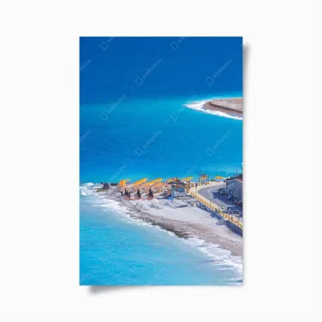 Póster brisa turquesa en Rodas – Pixers®