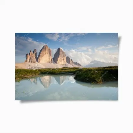 Póster amanecer en Tre Cime di Lavaredo – Pixers®