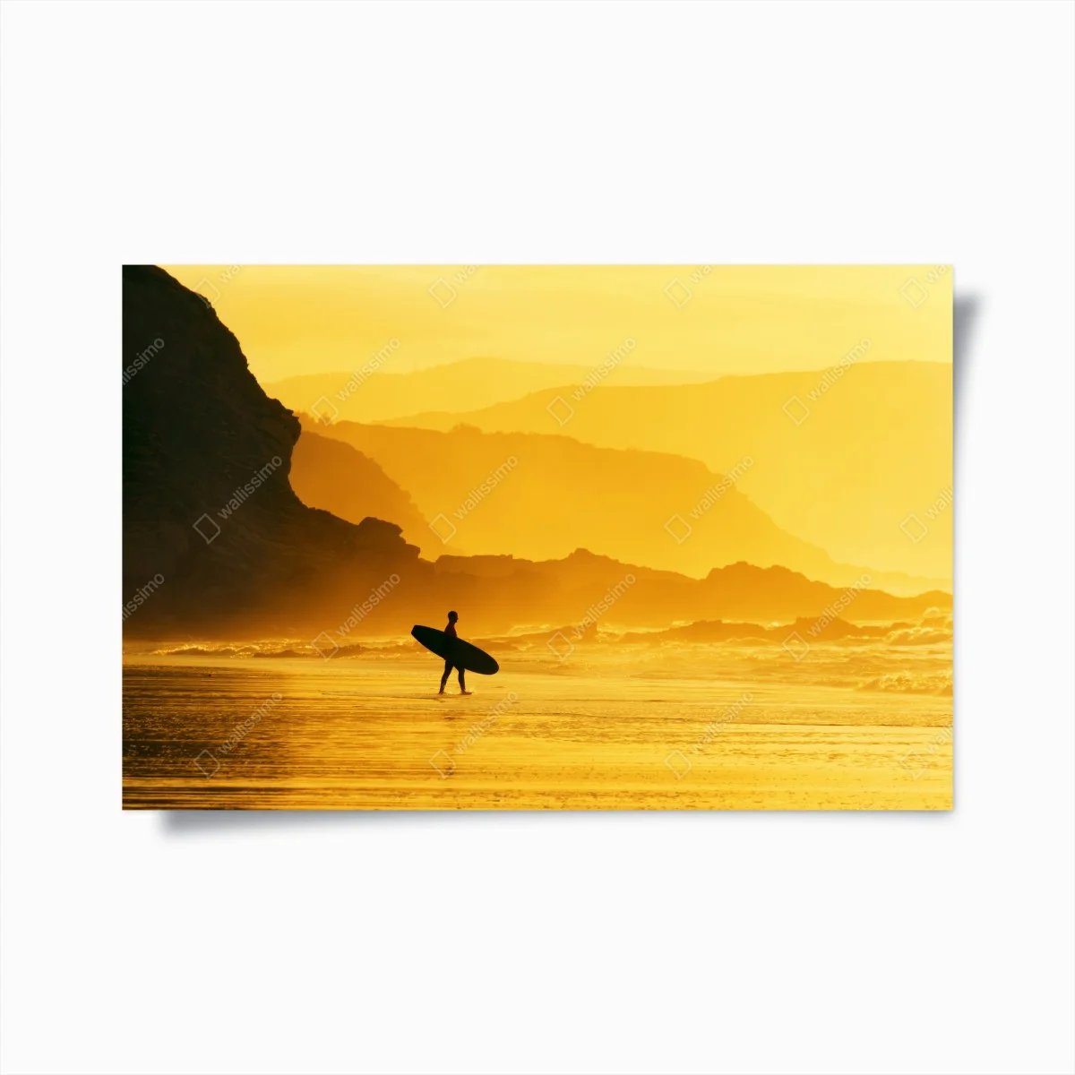 Póster atardecer dorado en la costa – Pixers® Póster atardecer dorado en la costa – Pixers®