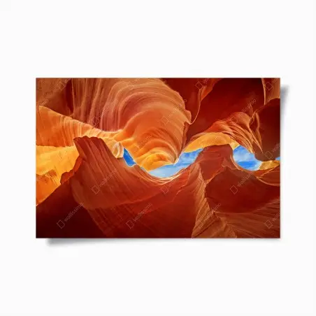 Póster cúpulas doradas del cañón Antelope – Pixers®