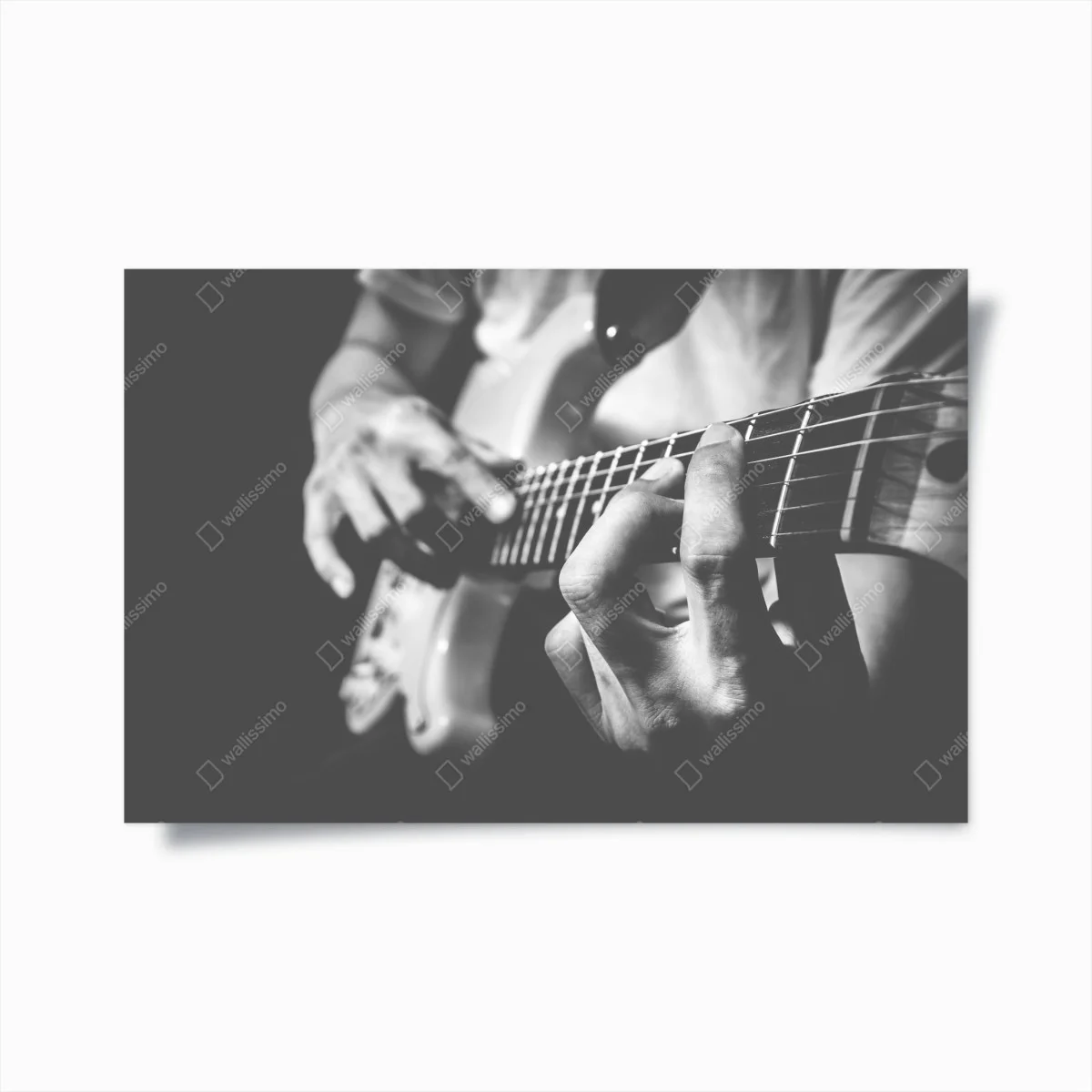 Póster manos sobre el mástil de la guitarra eléctrica – Pixers® Póster manos sobre el mástil de la guitarra eléctrica – Pixers®