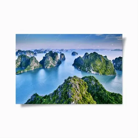 Póster vistas panorámicas de la bahía de Ha Long – Pixers®