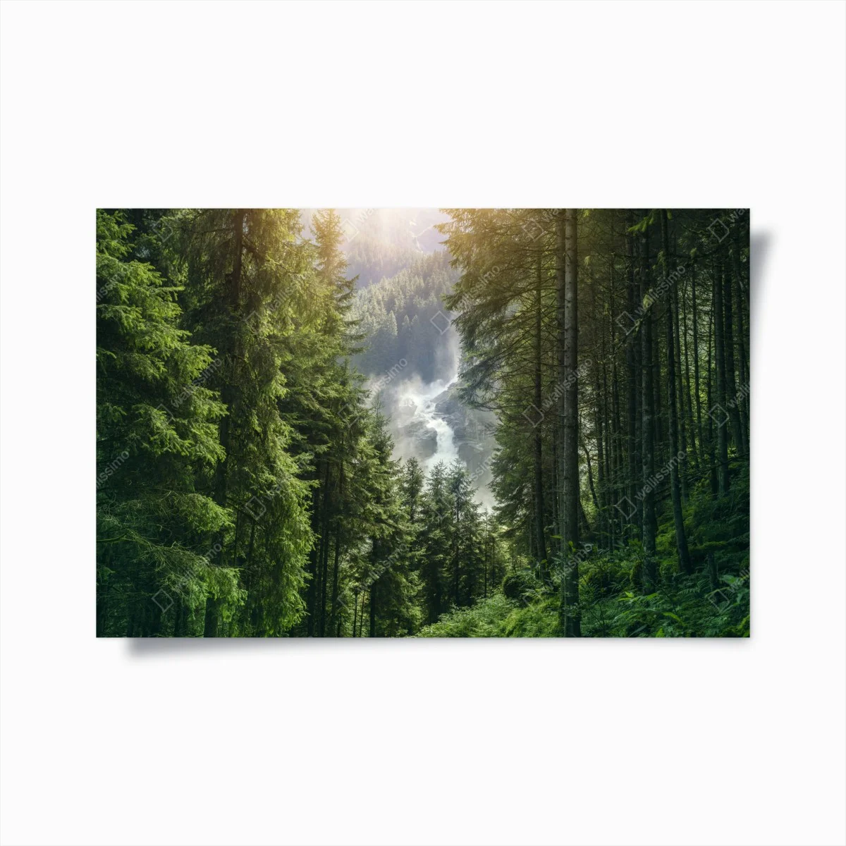 Póster cascada de Krimml en bosque alpino – Pixers® Póster cascada de Krimml en bosque alpino – Pixers®