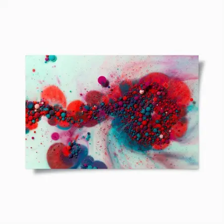 Póster sinfonía marmolada de colores – Pixers®